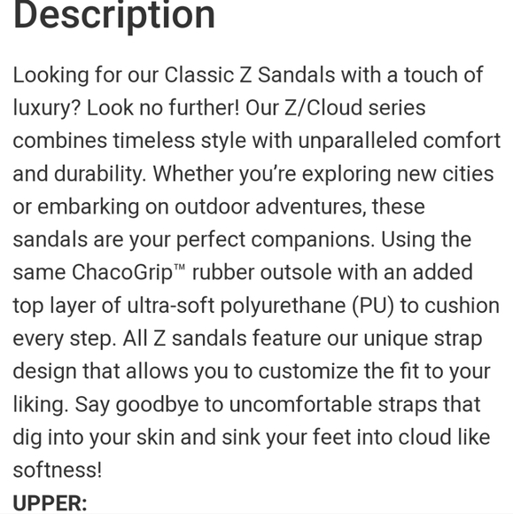 NEW Chaco Women's Z/Cloud Rambling Navy Sandals - Picture 14 of 17